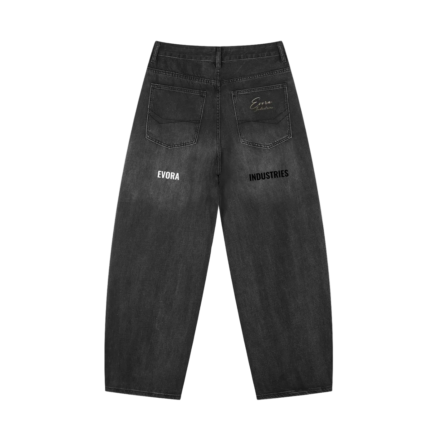 Evora Industries Baggy Jeans (Black)