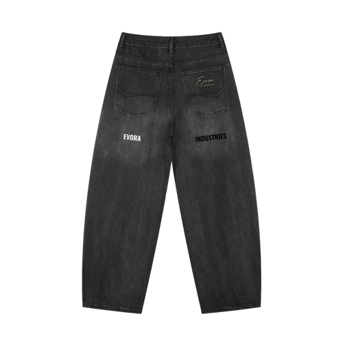Evora Industries Baggy Jeans (Black)